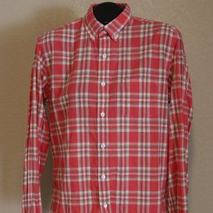 J.Crew Mens Medium Woven Dress Shirt